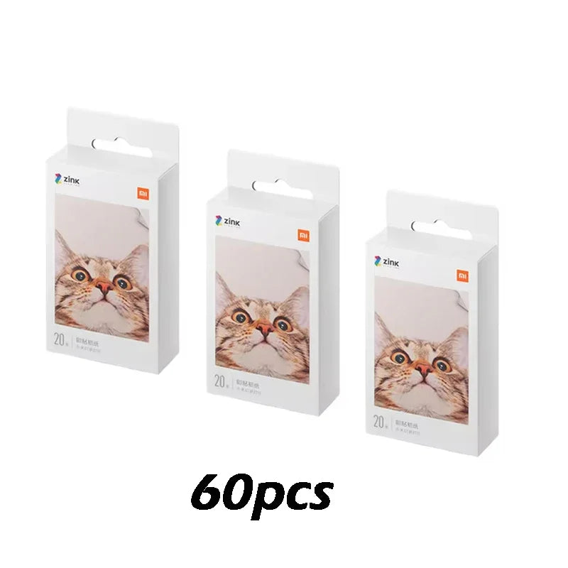 Xiaomi Portable Pocket Photo Printer 1S - Wireless Bluetooth Color Print ZINK Self-adhesive Photos